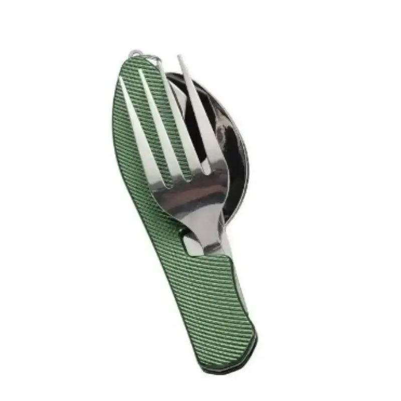 4-in-1 Folding Camping Cutlery Set by Habicare