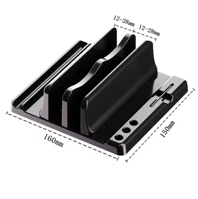 4 in 1 Vertical Laptop Stand for Desktop Notebook Dock by techplus