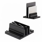 techplus 4-in-1 Vertical Laptop Stand | Multi-Device Desktop Holder for Laptops, Tablets & Notebooks 4-in-1 Vertical Laptop Stand | Multi-Device Desktop Holder for Laptops, Tablets & Notebooks