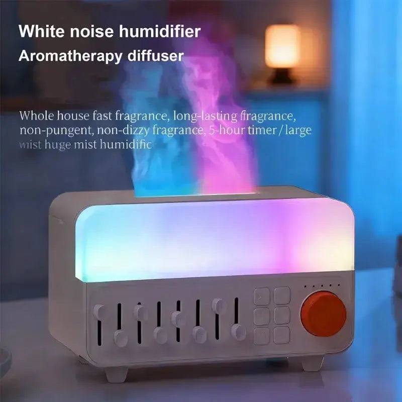 4-in-1 White Noise Aroma Diffuser – Humidifier (available in Black & White) by Habicare