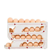 4-Layer Automatic Rolling Egg Holder by Habicare
