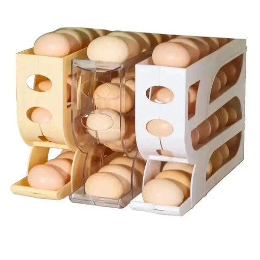 4-Layer Automatic Rolling Egg Holder by Habicare