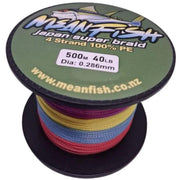 Meanfish Braid Fishing Line 500M by NZ Diver