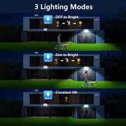 400 LED Solar Motion Sensor Outdoor Security Light by Habicare
