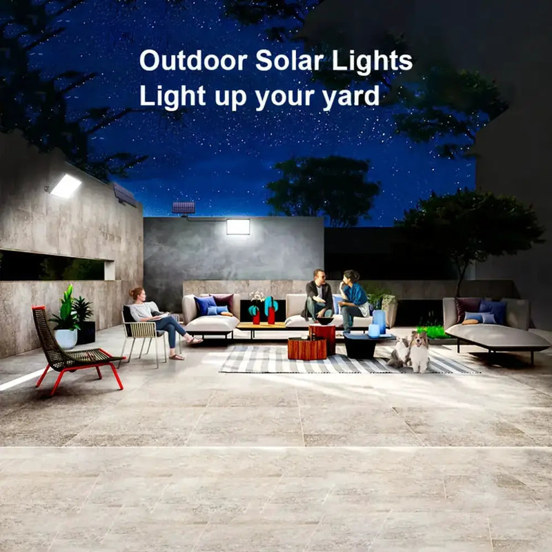 400 LED Solar Motion Sensor Outdoor Security Light by Habicare