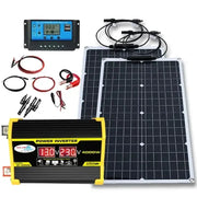 200W Solar Panel & Inverter Kit 12V–220V by Habicare
