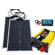200W Solar Panel & Inverter Kit 12V–220V by Habicare