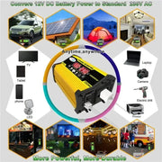 200W Solar Panel & Inverter Kit 12V–220V by Habicare