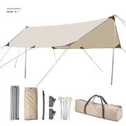 SportZone.co.nz Outdoor Recreation > Camping > Tents 400*292 cm Naturehike Cloud Up 2-3 Person Backpacking Tent Tarp - Waterproof, UV Protection, Sunshade Canopy Shelter for Camping, Hiking, Picnic 400*292 cm Naturehike Cloud Up 2-3 Person Backpacking Tent Tarp - Waterproof, UV Protection, Sunshade Canopy Shelter for Camping, Hiking, Picnic
