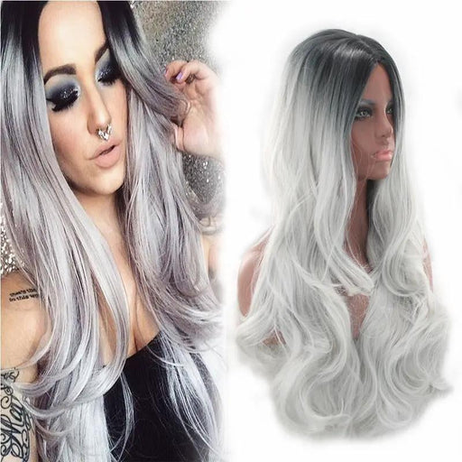 Women Long Wig Synthetic Hair Full Wigs High Quality by dealonline.co.nz