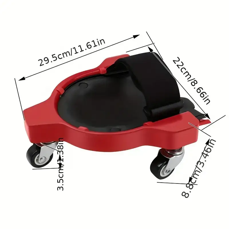 2PCS Sliding Knee Pads Black by salelink.co.nz