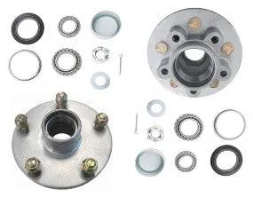 1500kg Brake-ready Hub Set - Bolt On Rotor Type - Pair