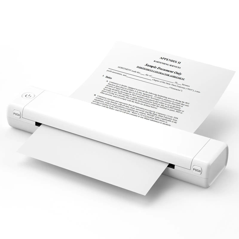 Action Outdoors Limited Portable A4 Bluetooth Thermal Printer Portable A4 Bluetooth Thermal Printer