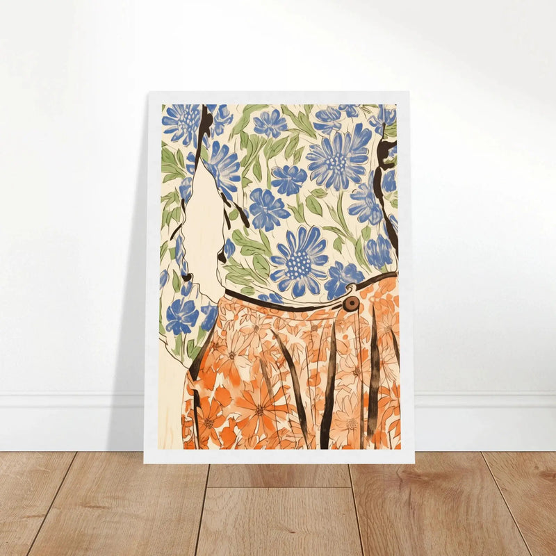 Fashion Floral #4 by Blank Wall Print Shop
