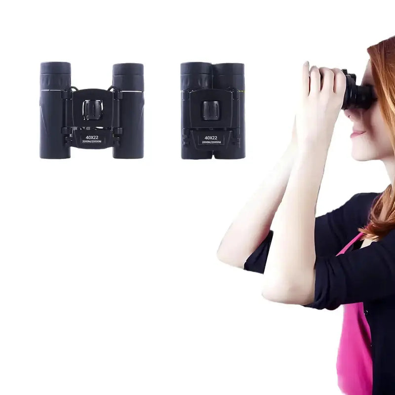 40x22 HD Binoculars – Long Range Mini Telescope with BAK4 Optics by Habicare