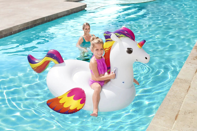 Bestway Inflatable Unicorn Ride-On Pool Float by salelink.co.nz