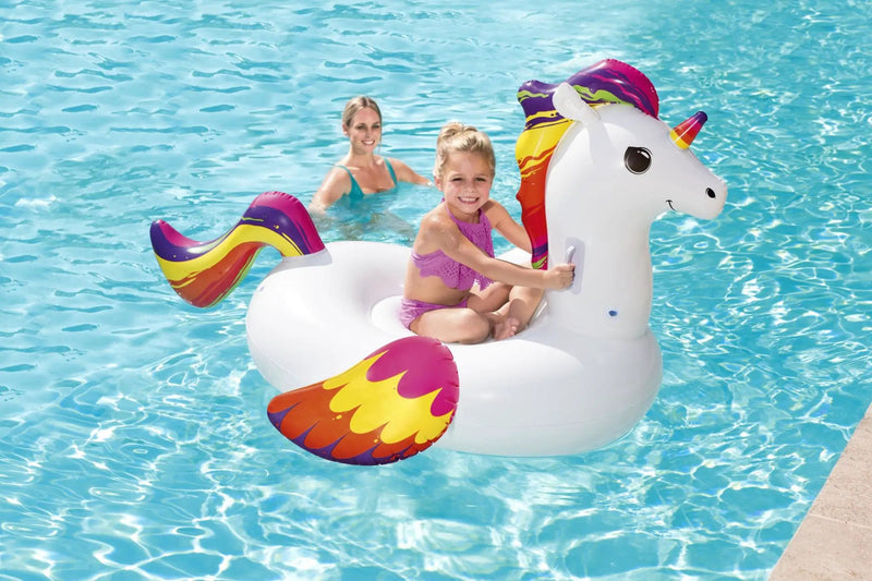 Bestway Inflatable Unicorn Ride-On Pool Float by salelink.co.nz