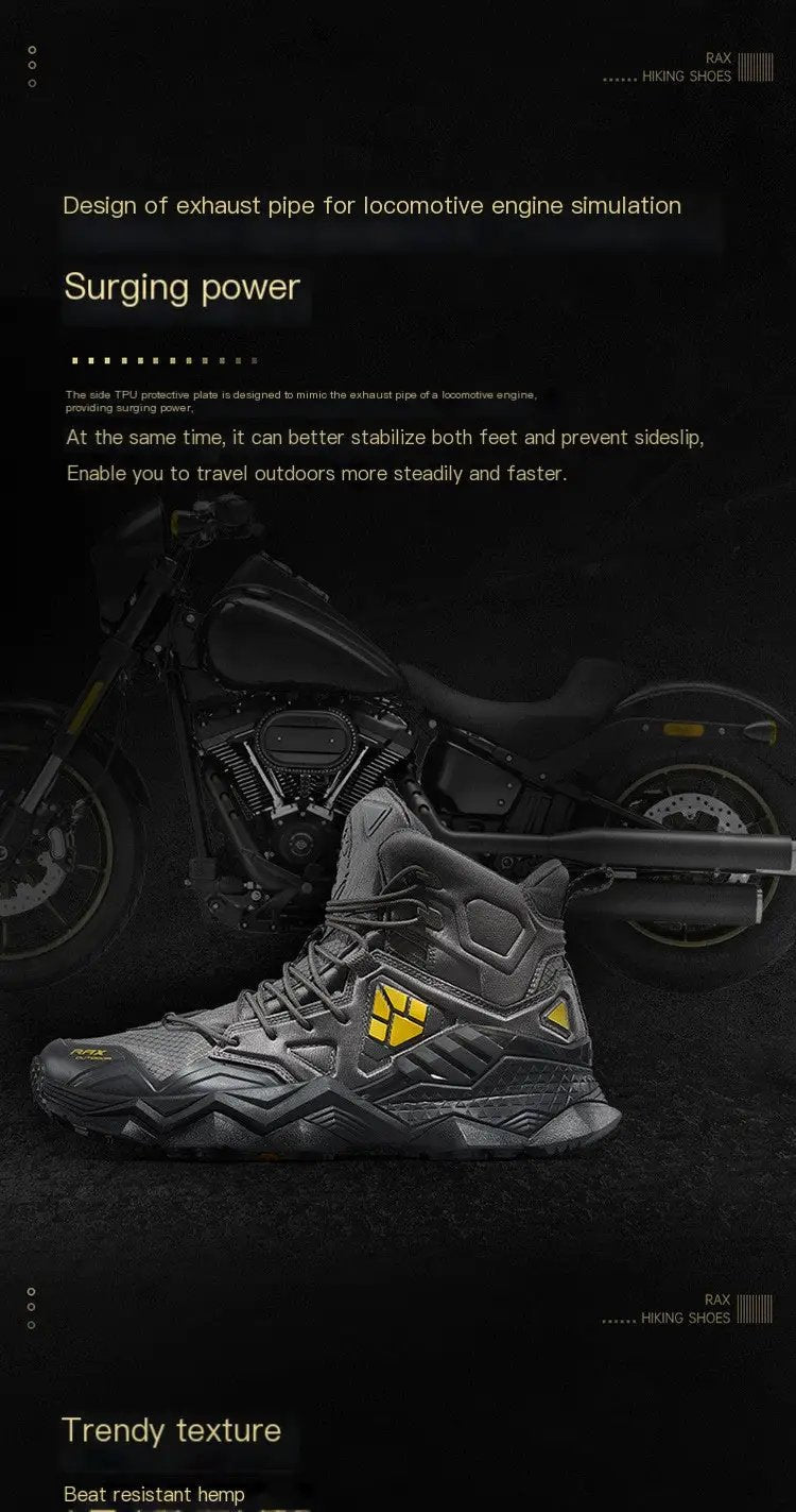 RAX Waterproof Men's Winter Hiking Boots (High-Top) by Mead's Supply & Equipment Outfitters limited