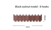 Simplicity Piano Key Wall Coat Rack Three Hook Wood Decor by Action Outdoors Limited