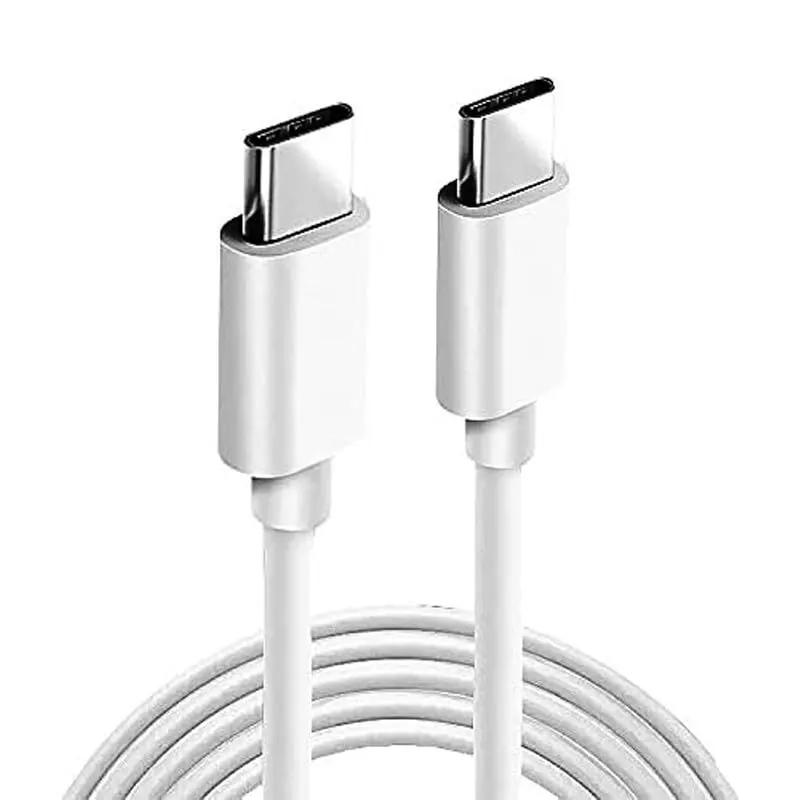 USB-C to USB-C Charger Cable for HTC Phones (White) 1m by 9eight5