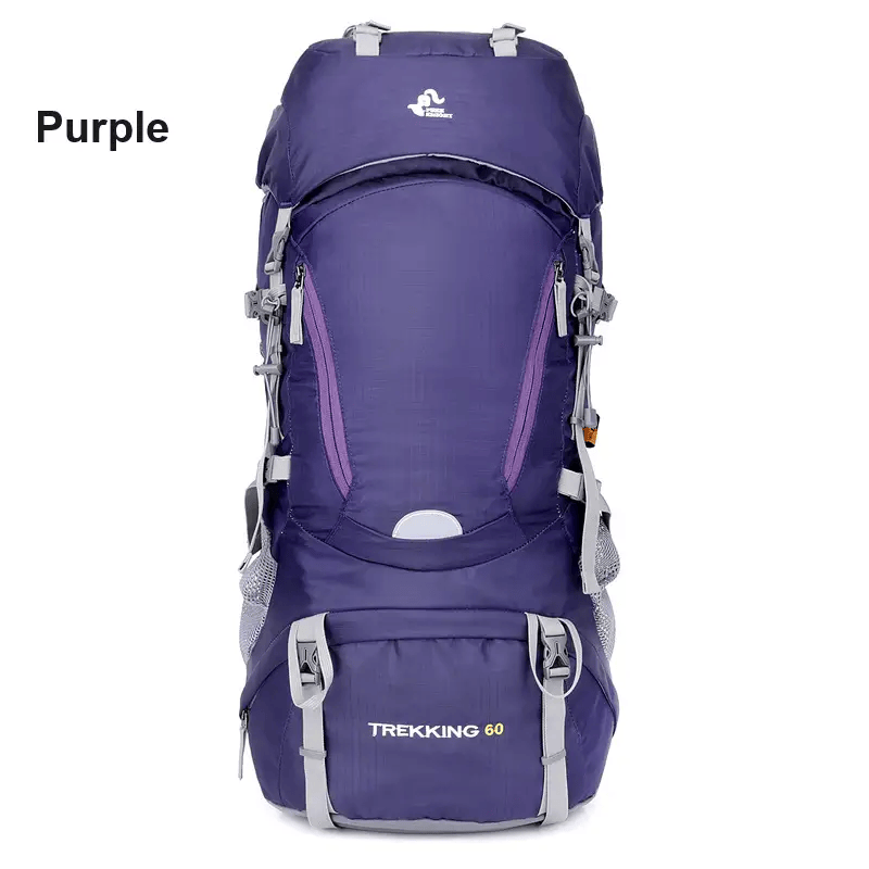 60L Camping Backpack – Ideal for Hiking, Climbing and Mountaineering ZYQS7146 by ECOTREK