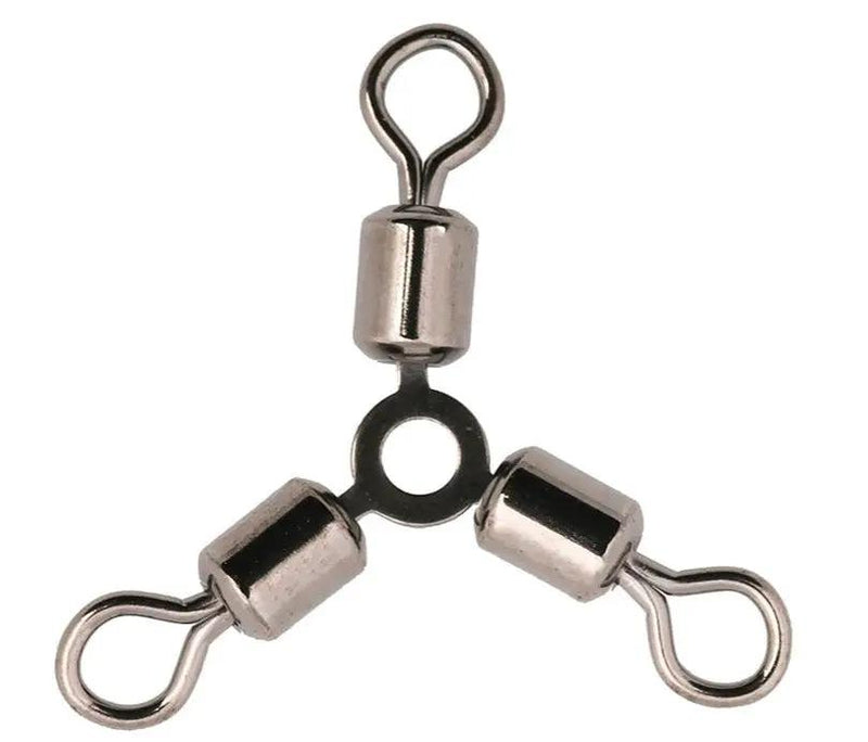 3 way Swivel (10pcs)l #12- 9.5kg Amazing Baits by NZ Diver