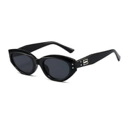 Ecotrek Small Oval Cat Eye Sunglasses – UV380 Protection HD01-31 by ECOTREK