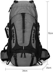 60L Camping & Hiking Backpack – Lightweight Travel Backpack for Outdoor Adventures HNHM1111 by ECOTREK
