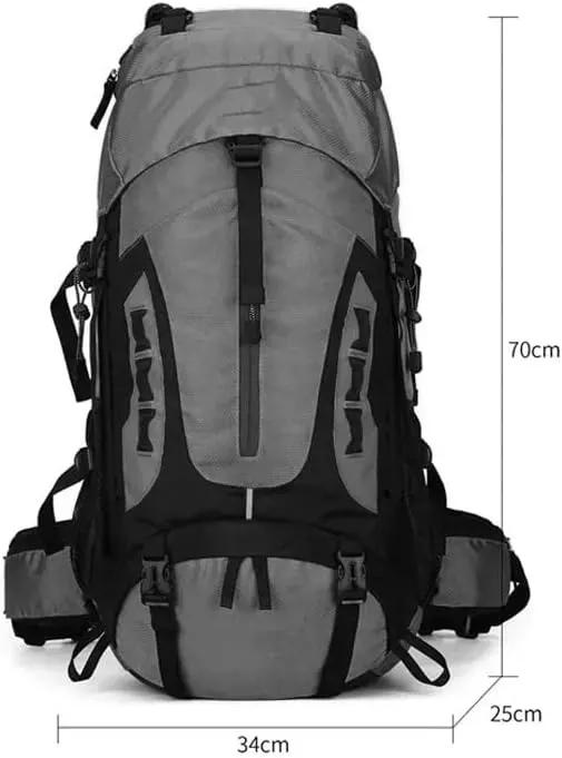 60L Camping & Hiking Backpack – Lightweight Travel Backpack for Outdoor Adventures HNHM1111 by ECOTREK