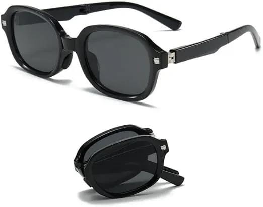 Ecotrek Polarised Folding Rectangular Sunglasses – UV380 Lightweight LX16-21 by ECOTREK