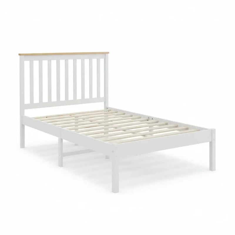 Hayes Solid Pine Bed Frame Double by sue-e furniture