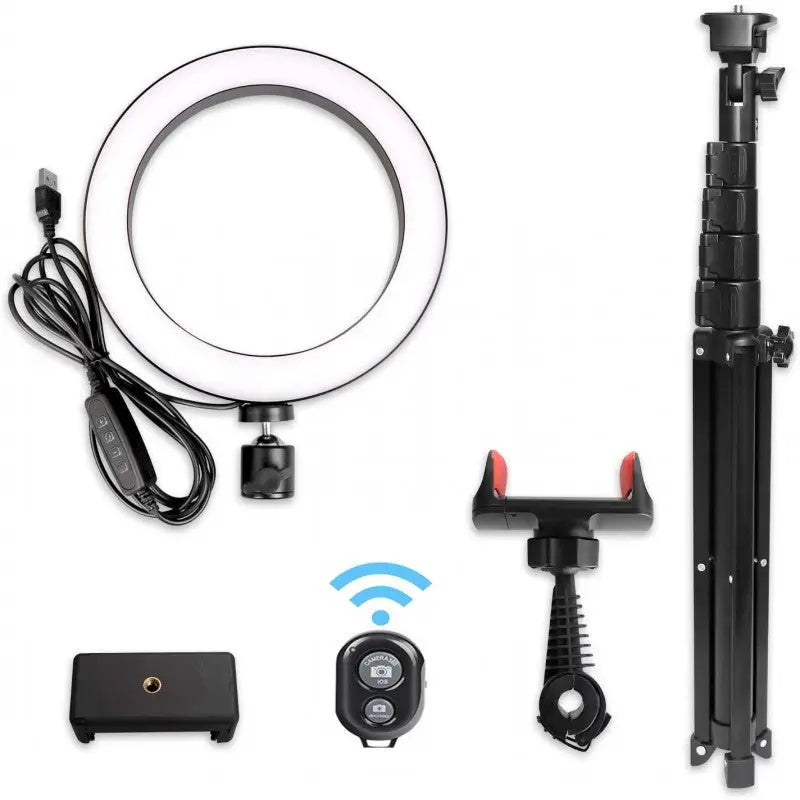 Action Outdoors Limited 6-Inch Desktop Ring Light for Live Streaming and Makeup 6-Inch Desktop Ring Light for Live Streaming and Makeup