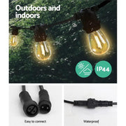 SportZone.co.nz Occasions > Christmas > Outdoor Decorations & Lights 41m LED Festoon String Lights Christmas Decorations Wedding Party Outdoor Garden 41m LED Festoon String Lights Christmas Decorations Wedding Party Outdoor Garden