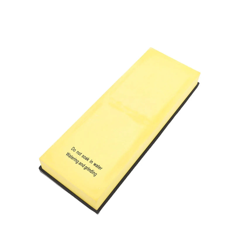 Sharpening Stone Yellow 3000 Grit Professional Whetstone With Anti Slip Base For Kitchen Cutters Scissors by China Dropship