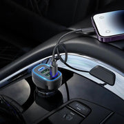 4 Port 2C2A Car Phone Fast Charger For Android iPhone by salelink.co.nz