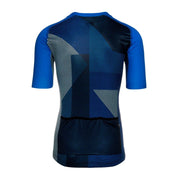 Euro Cycling NZ Clothing Bioracer Spitfire Jersey SS Blue Blitzz Bioracer Spitfire Short Sleeve Cycling Jersey Blue