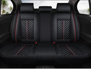 Car Seat Cover Faux Leather Cushion 5 Seater Full Set Front Rear Premium Quality by dealonline.co.nz