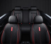 Car Seat Cover Faux Leather Cushion 5 Seater Full Set Front Rear Premium Quality by dealonline.co.nz