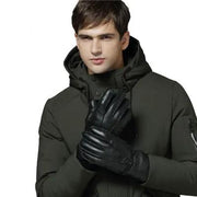 Genuine Leather Gloves - Warm Sheepskin for Men by Mead's Supply & Equipment Outfitters limited