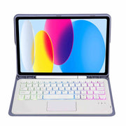 iPad 10.9" Case (10th Gen 2022), iPad 11 (A16 2025) with Keyboard Touchpad Backlight by salelink.co.nz