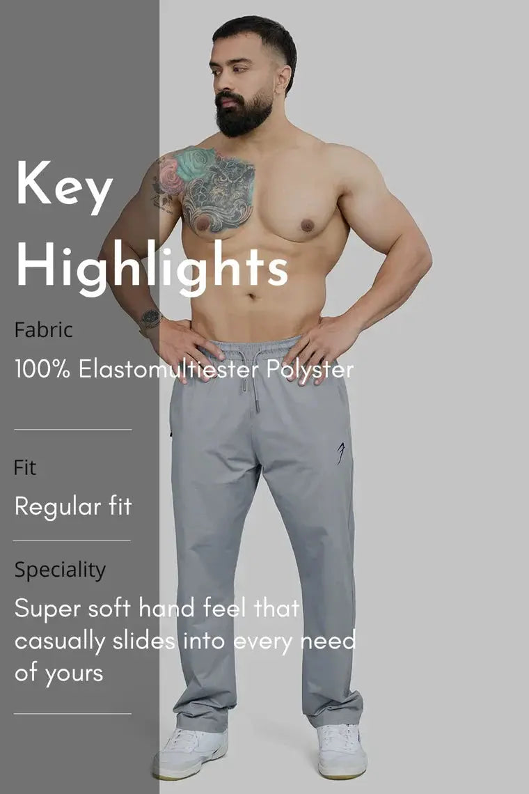 Smart Casual Track Light Grey by Fuaark Nz