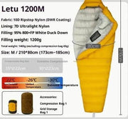 Mead's Supply & Equipment Outfitters limited Sleeping Bags Ultralight Down Sleeping Bag for Camping & Hiking Ultralight Down Sleeping Bag for Camping & Hiking