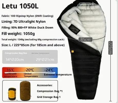 Mead's Supply & Equipment Outfitters limited Sleeping Bags Ultralight Down Sleeping Bag for Camping & Hiking Ultralight Down Sleeping Bag for Camping & Hiking