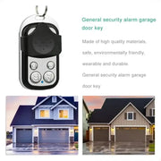 Habicare 433MHz Four Button Garage Door Remote Control Replacement 433MHz Four Button Garage Door Remote Replacement