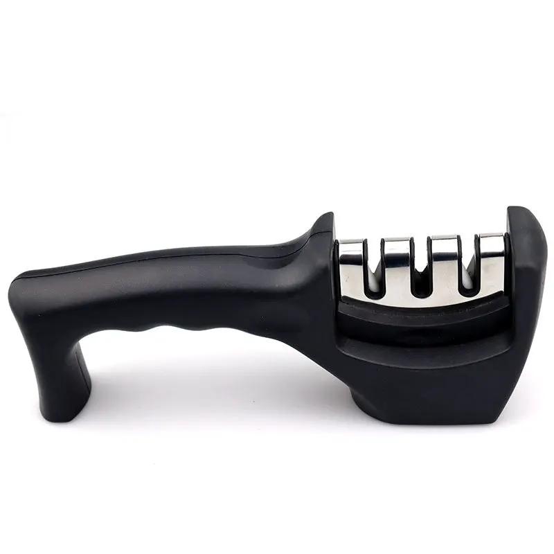 Household Hand-held Three-segment Fast Sharpening Blade Diamond Knife Slicker Double Ceramic Boxed by China Dropship