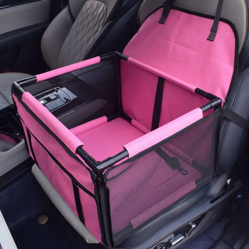 Dogs Pet Carrier Seat for Travel Easy Installation Front/Back Seats Protects Large by dealonline.co.nz
