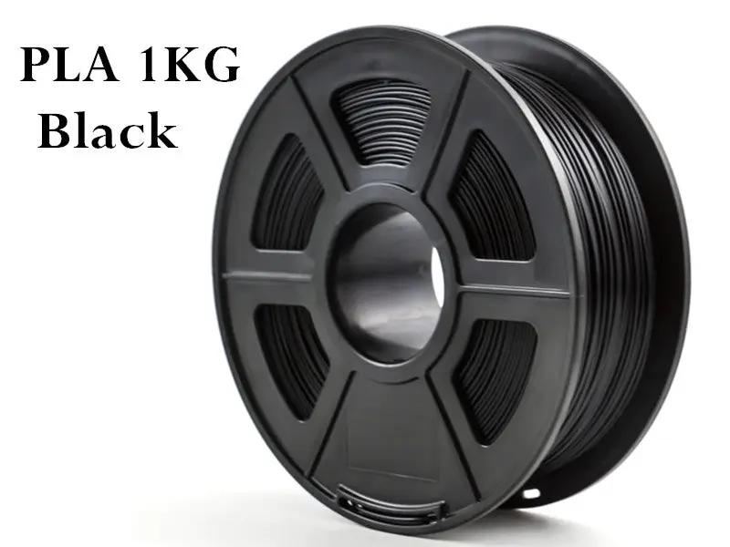 PLA 3D Printing Filament 1KG - Black by salelink.co.nz