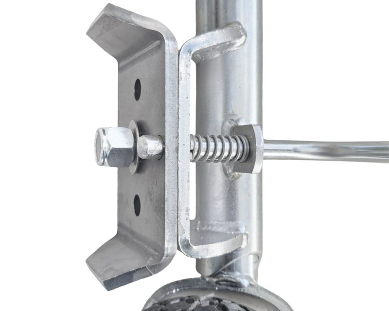 Jockey Wheel 200kg - 190x75 Nylon Hub - Weld-on 6mm Plate by Trojan