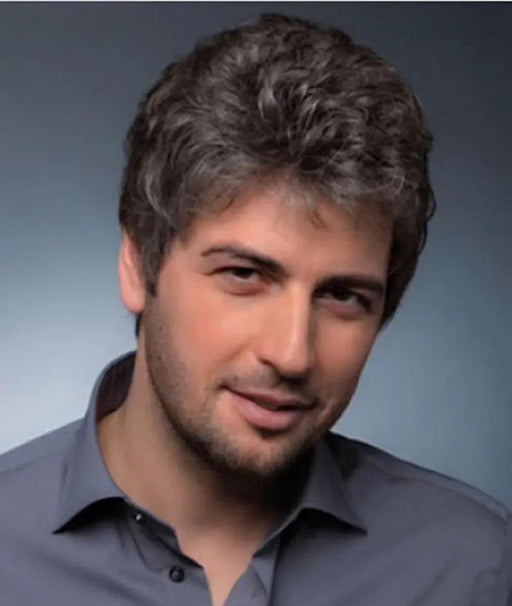 Men's wig Synthetic Hair Full Wigs High Quality by dealonline.co.nz