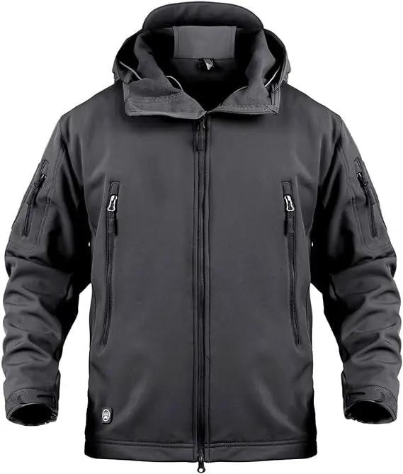 Men's Military Tactical Soft Shell Jacket Coat Water Resistant Windbreaker M-3XL by dealonline.co.nz